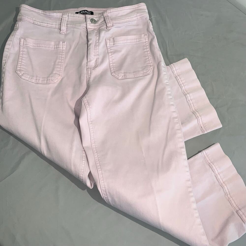 Buffalo David Bitton Brigette High‑Rise Soft Stretch Crop Pants–Size 6/28